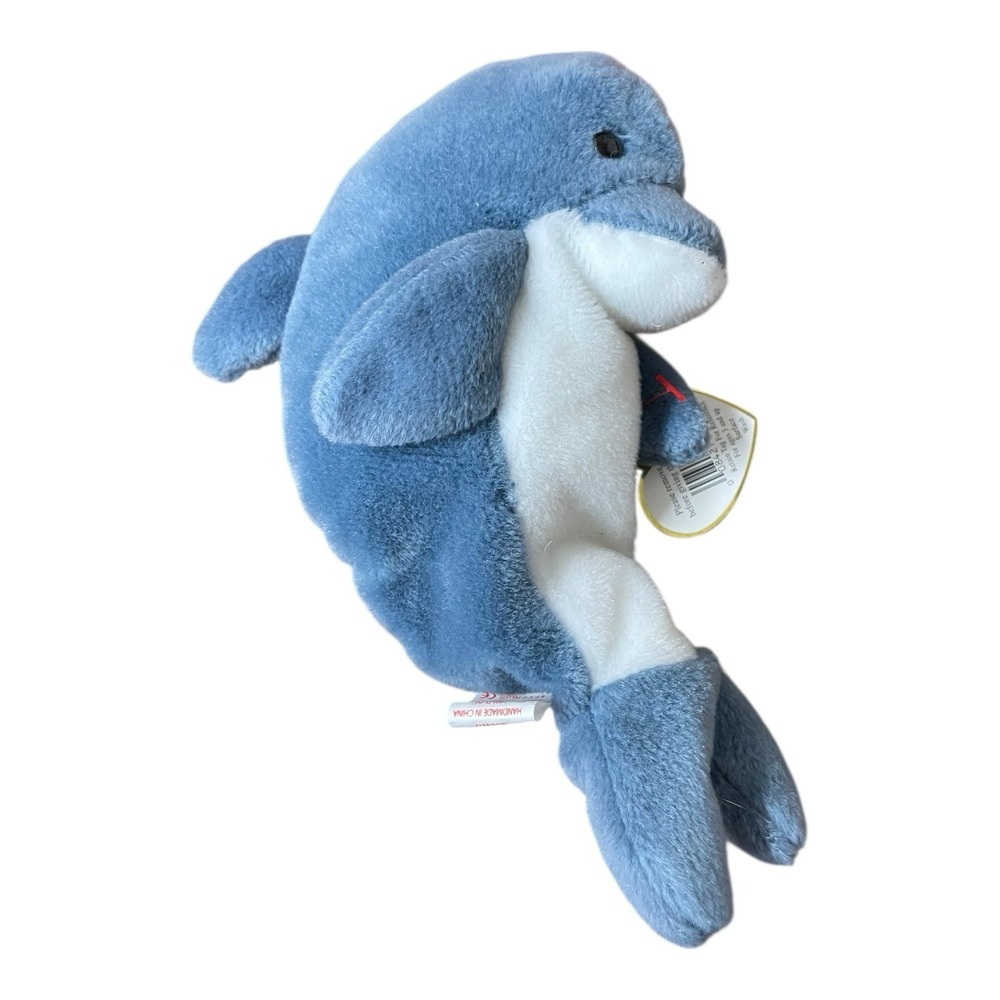 Ty Beanie Baby Echo - MWMT Dolphin 1997